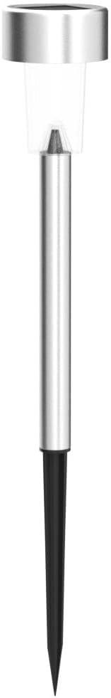 imageSOLPEX 16 Pack Solar Outdoor Lights Pathway Stainless Steel Solar Lights Outdoor WaterproofLED Landscape Lighting Solar Walkway Lights for LandscapePatioLawnYardDrivewayWarm WhiteWarm White