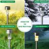 imageSOLPEX 16 Pack Solar Outdoor Lights Pathway Stainless Steel Solar Lights Outdoor WaterproofLED Landscape Lighting Solar Walkway Lights for LandscapePatioLawnYardDrivewayWarm WhiteWarm White