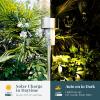 imageSOLPEX 16 Pack Solar Outdoor Lights Pathway Stainless Steel Solar Lights Outdoor WaterproofLED Landscape Lighting Solar Walkway Lights for LandscapePatioLawnYardDrivewayWarm WhiteWarm White