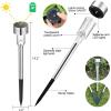 imageSOLPEX 16 Pack Solar Outdoor Lights Pathway Stainless Steel Solar Lights Outdoor WaterproofLED Landscape Lighting Solar Walkway Lights for LandscapePatioLawnYardDrivewayWarm WhiteMulticolor
