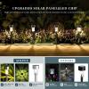 imageSOLPEX 16 Pack Solar Outdoor Lights Pathway Stainless Steel Solar Lights Outdoor WaterproofLED Landscape Lighting Solar Walkway Lights for LandscapePatioLawnYardDrivewayWarm WhiteWarm White