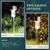 imageSOLPEX 16 Pack Solar Outdoor Lights Pathway Stainless Steel Solar Lights Outdoor WaterproofLED Landscape Lighting Solar Walkway Lights for LandscapePatioLawnYardDrivewayWarm WhiteCold White