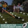 imageSOLPEX Mini Solar Ground Lights 10 Pack Solar Lights Outdoor Waterproof Pathway Lights Solar Powered Solar Garden Lights Landscape Lighting for Yard Driveway Walkway Warm WhiteCool White