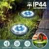 imageSOLPEX Mini Solar Ground Lights 10 Pack Solar Lights Outdoor Waterproof Pathway Lights Solar Powered Solar Garden Lights Landscape Lighting for Yard Driveway Walkway Warm WhiteCool White