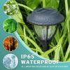 imageSOLPEX Outdoor Solar Lights 6 Pack LED Solar Pathway Lights Outdoor Waterproof Garden Lights Solar Powered Landscape Lighting for Yard Pathway Lawn Warm White