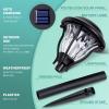 imageSOLPEX Outdoor Solar Lights 6 Pack LED Solar Pathway Lights Outdoor Waterproof Garden Lights Solar Powered Landscape Lighting for Yard Pathway Lawn Warm White