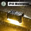 imageSOLPEX Solar Deck Lights Outdoor 16 Pack Solar Step Lights Waterproof Led Solar lights for Outdoor Stairs Step  Fence Yard Patio and PathwayWarm WhiteWarm White