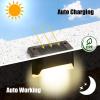 imageSOLPEX Solar Deck Lights Outdoor 16 Pack Solar Step Lights Waterproof Led Solar lights for Outdoor Stairs Step  Fence Yard Patio and PathwayWarm WhiteWarm White