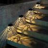 imageSOLPEX Solar Fence Lights Solar Deck Lights 8 Pack LED Waterproof Outdoor Wall Lights Christmas Halloween Decoration forDeck Patio Stairs Yard Steps Wall Path ampamp Driveway