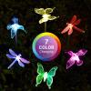 imageSOLPEX Solar Garden Lights 3 Pack Solar Butterfly Lights Yard Decorations MultiColor Changing LED Bird Light Stakes Yard Light for Garden Patio ampamp Lawn6