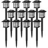imageSOLPEX Solar Outdoor Lights12 Pack Solar Path Lights Walkway Lights Outdoor Garden Light SolarPowered Pathway Waterproof for Garden Yard Landscape and DrivewayWarm WhiteWarm White