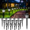 imageSOLPEX Solar Outdoor Lights12 Pack Solar Path Lights Walkway Lights Outdoor Garden Light SolarPowered Pathway Waterproof for Garden Yard Landscape and DrivewayWarm WhiteCold White
