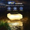 imageSOLPEX Solar Post Lights Outdoor 35 lumensOutdoor Post Cap Lights for Fence Deck or Patio30 LED Super Bright Post Lights for 4x45x56x6 Posts Caps Wood Only6 PackWarm White