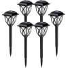 imageSolpex Solar Pathway Lights Outdoor LED Solar Garden Lights Waterproof Solar Landscape Lights for Lawn Patio Yard Garden Walkway 6 Pack