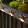 imageSOLPEX Solar Deck Lights Outdoor 16 Pack Solar Step Lights Waterproof Led Solar lights for Outdoor Stairs Step  Fence Yard Patio and PathwayWarm WhiteWarm White
