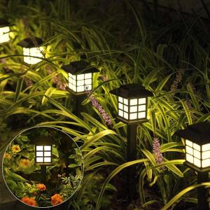 imageSOLPEX Solar Outdoor Lights12 Pack Solar Path Lights Walkway Lights Outdoor Garden Light SolarPowered Pathway Waterproof for Garden Yard Landscape and DrivewayWarm WhiteWarm White