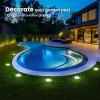 imageSOLPEX 12 Pack Solar Pool Lights for Above Ground Pools Waterproof LED Above Ground Pool Lights Outdoor Pool Decoration AccessoriesCool WhiteCool White