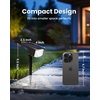 image:imageSOLPEX Solar Spot Lights Outdoor Waterproof IP65 Landscape Spotlights Outdoor Compact Design Spot Lights Solar Powered Flood Lights for Garden Yard Pathway House Tree Outside 10 Pack Warm WhiteCool White