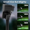 image:imageSOLPEX Solar Spot Lights Outdoor Waterproof IP65 Landscape Spotlights Outdoor Compact Design Spot Lights Solar Powered Flood Lights for Garden Yard Pathway House Tree Outside 10 Pack Warm WhiteCool White
