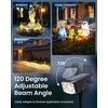 image:imageSOLPEX Solar Spot Lights Outdoor Waterproof IP65 Landscape Spotlights Outdoor Compact Design Spot Lights Solar Powered Flood Lights for Garden Yard Pathway House Tree Outside 10 Pack Warm WhiteWarm White